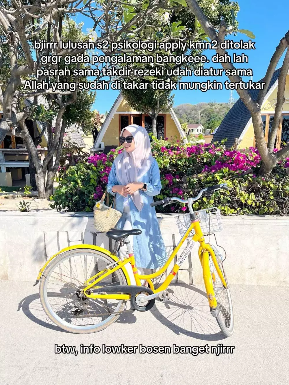 lulusan S2 psikologi susah cari kerja © TikTok