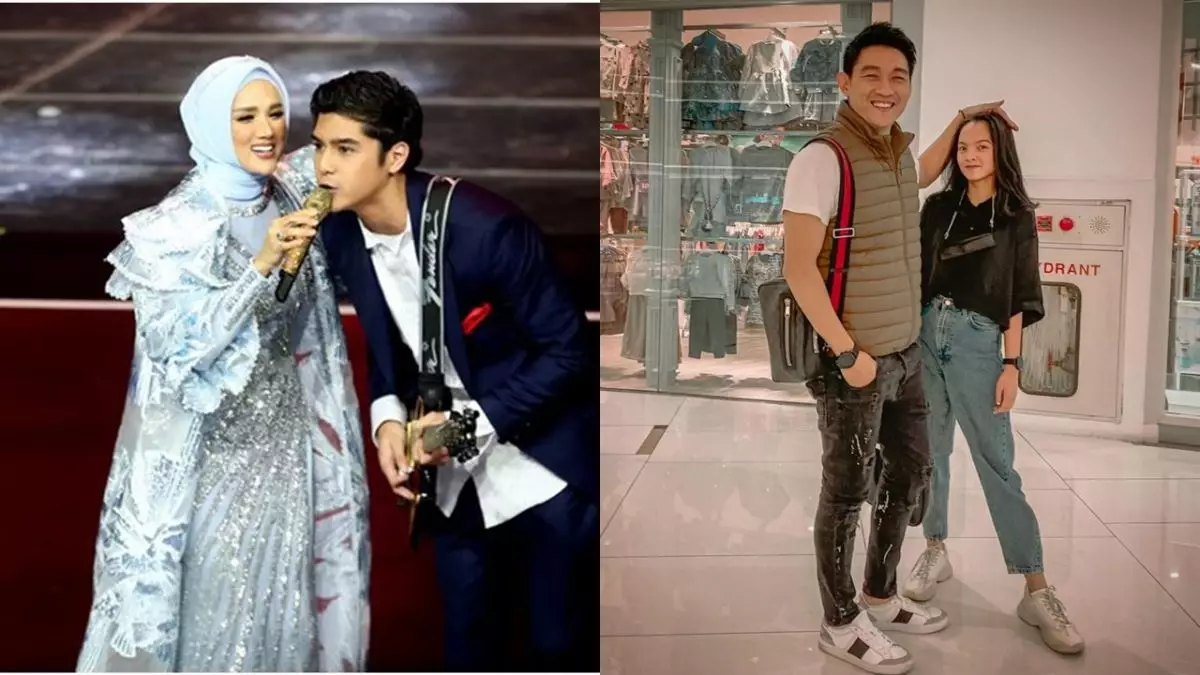 Potret hangat sekaligus kompak 7 penyanyi dan anak sambung, tak bedakan kasih sayang