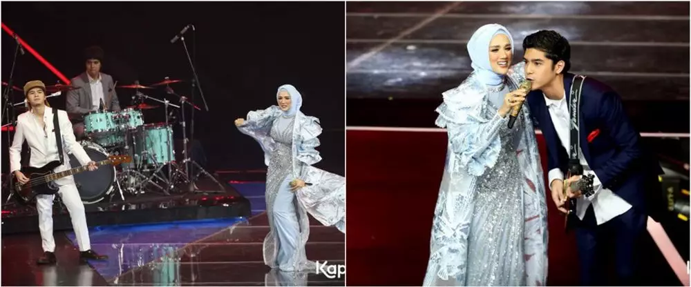 potret kehangatan penyanyi dan anak sambung © instagram