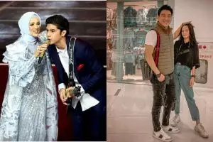 Potret hangat sekaligus kompak 7 penyanyi dan anak sambung, tak bedakan kasih sayang