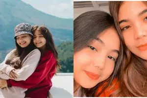 Bak anak kembar, intip 10 potret kebersamaan Lea Ciarachel pemeran Zahra di Suara Hati Istri dan kakak