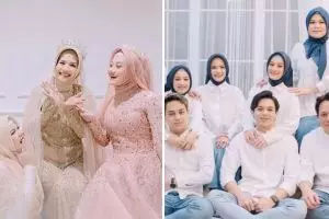 Penuh kehangatan, begini 8 potret kompak Dinda Hauw bareng saudara ipar