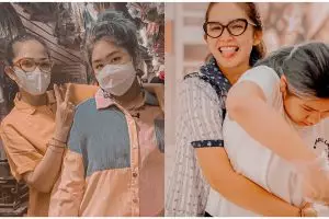 Bak kakak adik, begini 10 potret kompak Ussy Sulistiawaty dan anak sulung