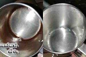 Punya gelas stainless steel berkerak? Bersihkan pakai 3 bahan dapur ini biar kinclong seperti baru 