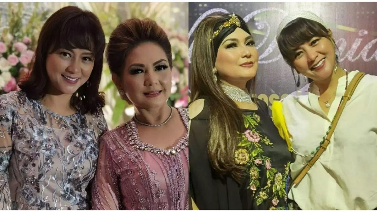 Tak banyak yang tahu ternyata berteman dekat, begini 10 kebersmaan Moudy Wilhelmina dan Nia Daniaty