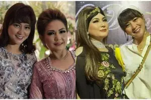 Tak banyak yang tahu ternyata berteman dekat, begini 10 kebersmaan Moudy Wilhelmina dan Nia Daniaty