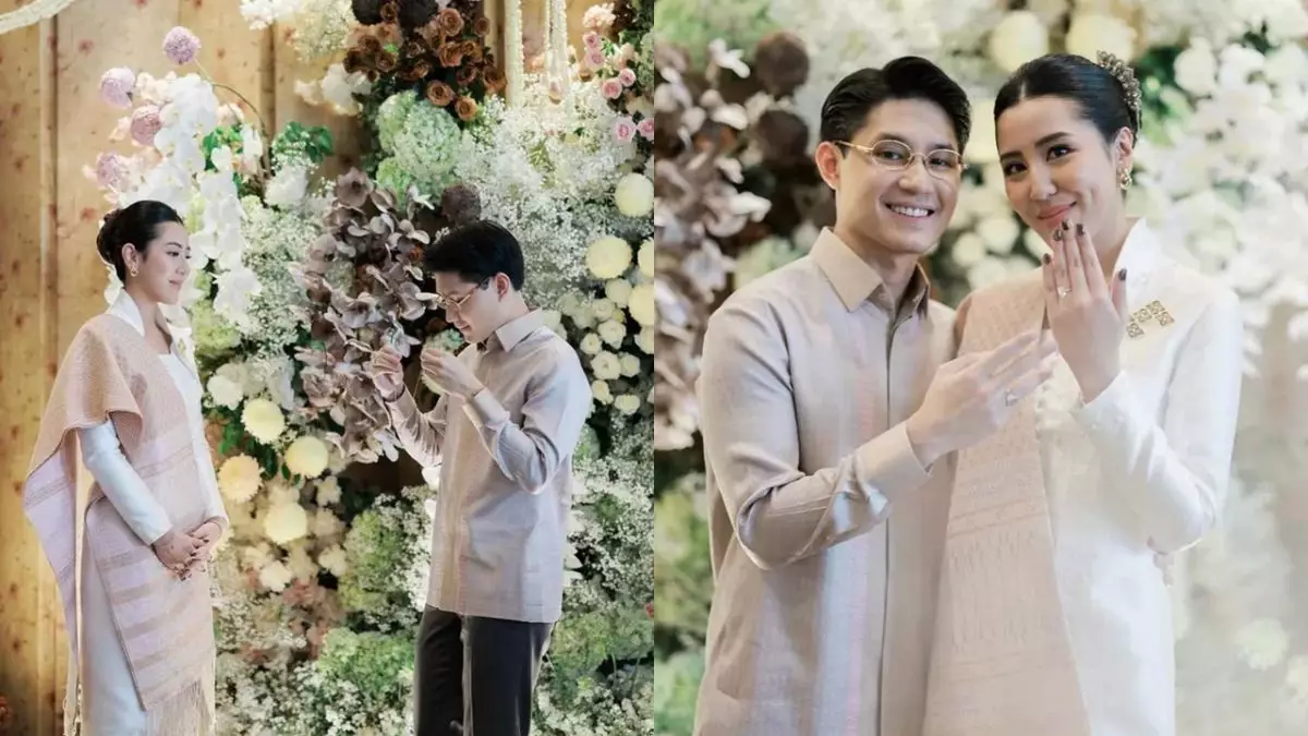 Teuku Rassya resmi tunangan dengan Cleantha Islan setelah 5 tahun pacaran