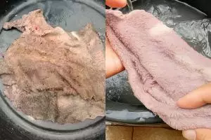 Hempaskan noda lemak dan kotoran di lap dapur bermodal baking soda, begini cara efektif menggunakannya