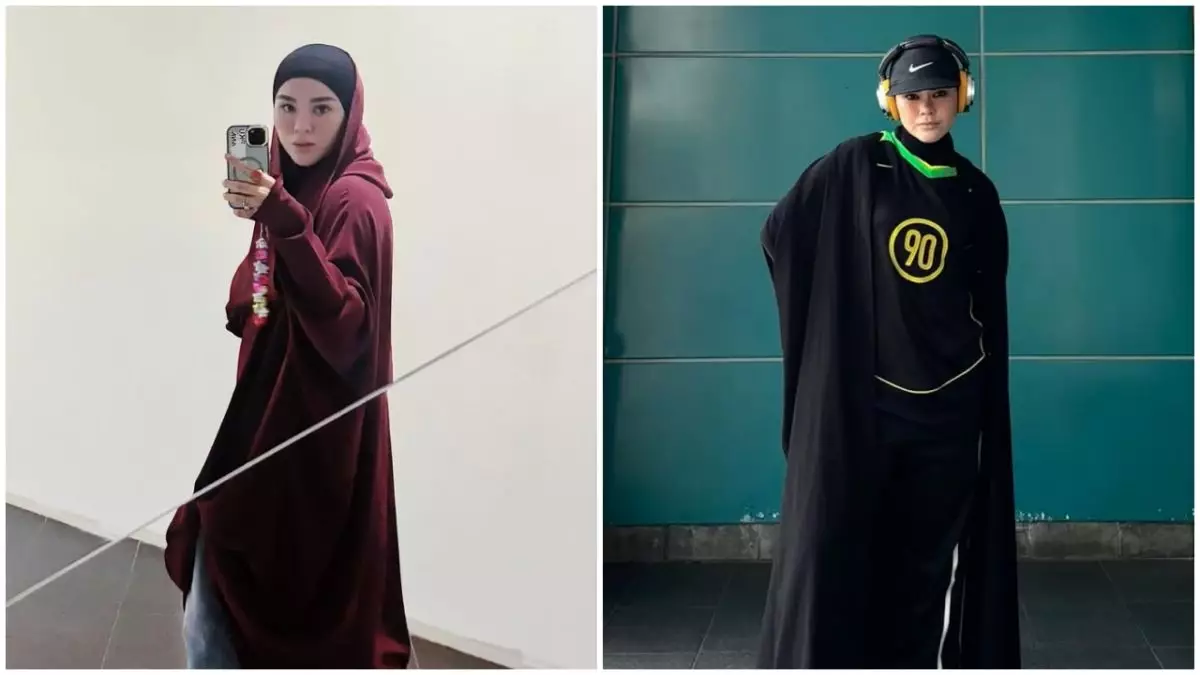 Perubahannya beda banget, ini 9 potret Sivia Azizah manggung pakai busana syari, tuai pujian