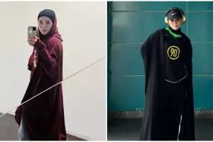 Perubahannya beda banget, ini 9 potret Sivia Azizah manggung pakai busana syari, tuai pujian