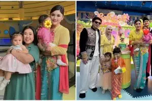 8 Potret pesta ulang tahun ke-1 Bebingah anak Kaesang dan Erina, digelar bertema Betawi