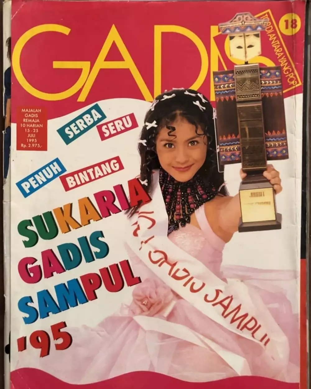 Regina Pingkan Gadis Sampul 1995 © 2025 brilio.net Regina Pingkan Gadis Sampul 1995 © 2025 brilio.net