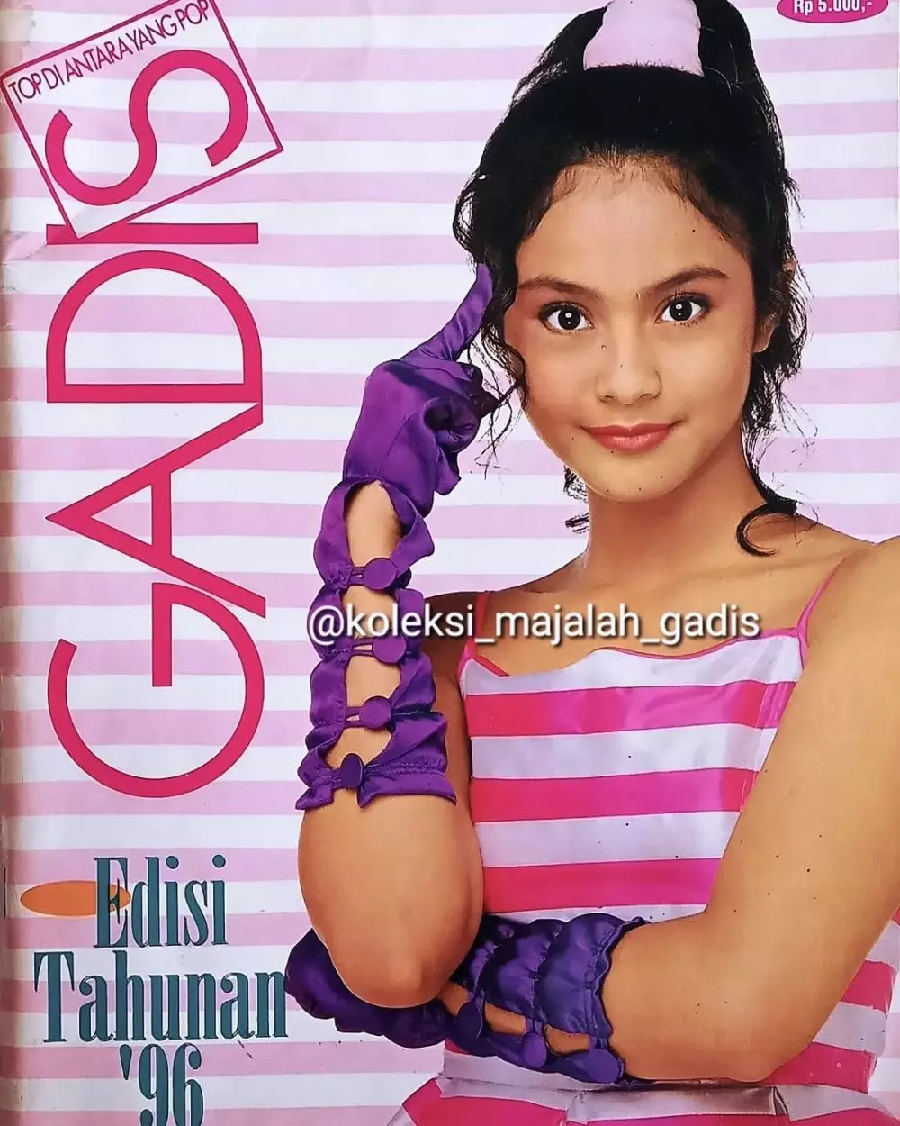 Regina Pingkan Gadis Sampul 1995 © 2025 brilio.net Regina Pingkan Gadis Sampul 1995 © 2025 brilio.net