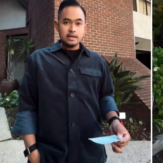 Gilang Juragan99 habiskan Rp38 juta cuma buat bersihin taman rumahnya di Los Angeles, ini 9 potretnya