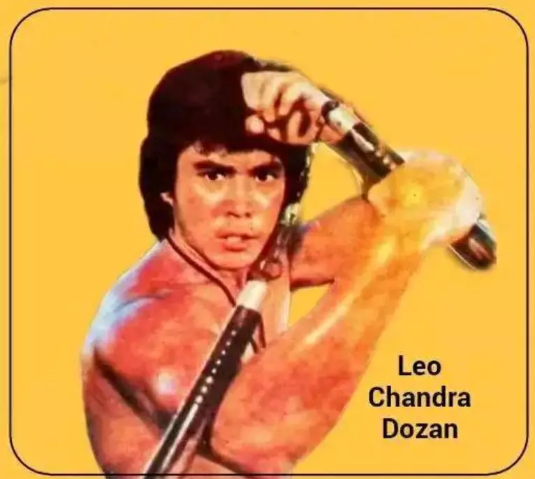 potret kenangan aktor laga Leo Chandra Dozan © berbagai sumber potret kenangan aktor laga Leo Chandra Dozan © berbagai sumber