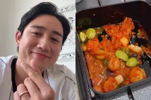 Momen manis Kenny Austin perlihatkan 'masakan bini gue' MBG ala Amanda Manopo, menunya bikin ngiler