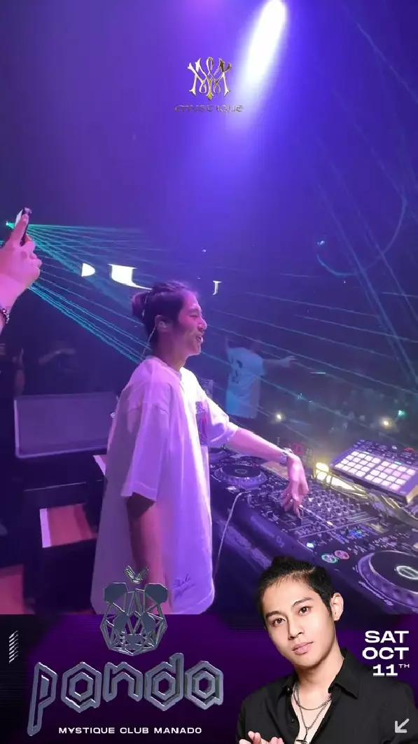 DJ Panda kini banjir job sampai mandi uang © Instagram DJ Panda kini banjir job sampai mandi uang © Instagram