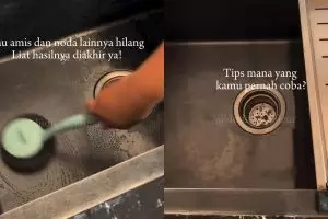 Jangan digosok sabun, cara ini lebih efektif hilangkan bau amis wastafel dapur agar lebih steril