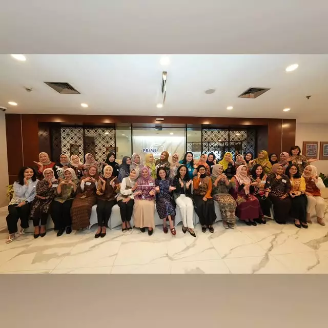 Ida Yulidina di acara ramah tamah © Instagram Ida Yulidina di acara ramah tamah © Instagram