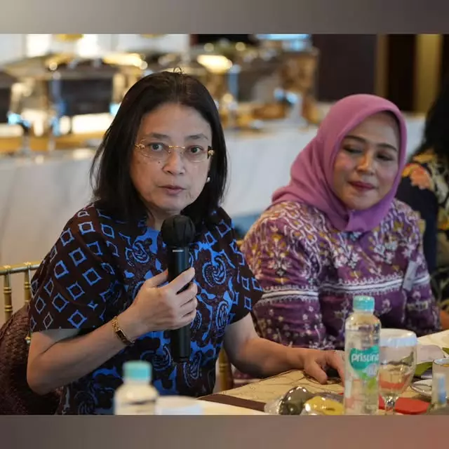 Ida Yulidina di acara ramah tamah © Instagram Ida Yulidina di acara ramah tamah © Instagram