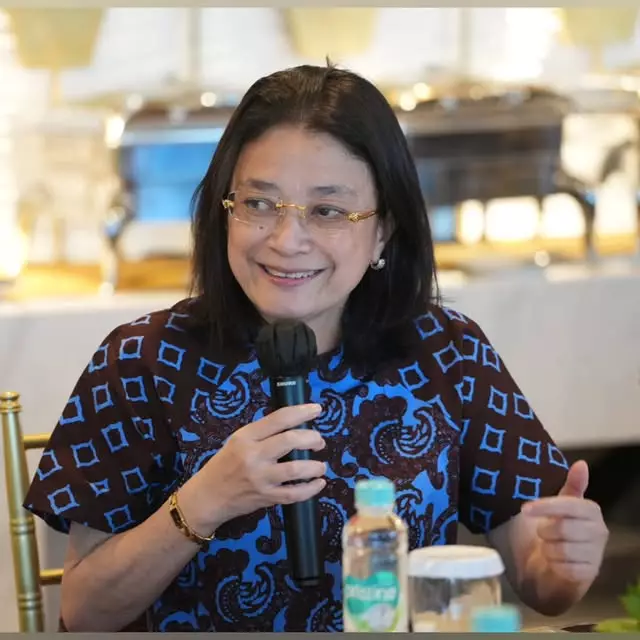 Ida Yulidina di acara ramah tamah © Instagram Ida Yulidina di acara ramah tamah © Instagram