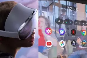 Gimana sih rasanya memakai headset canggih Samsung XR? Satu rumah bak jadi layar komputer raksasa
