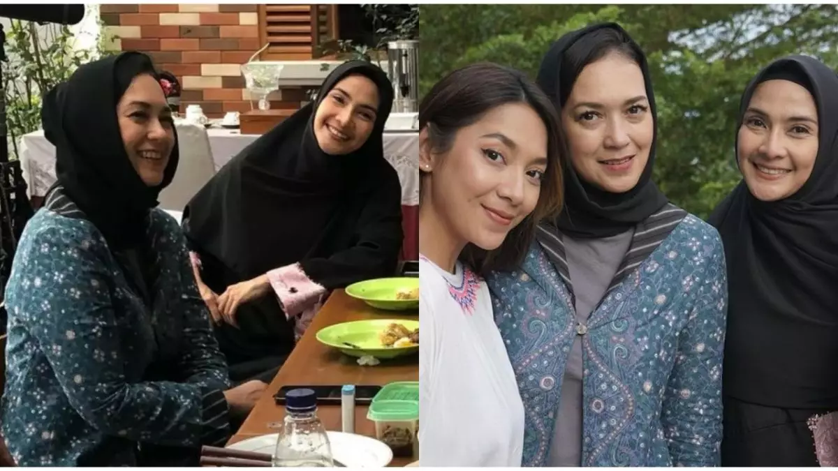 Kian anggun, intip 9 potret lawas cantiknya Maudy Koesnaedi saat berhijab di Para Pencari Tuhan