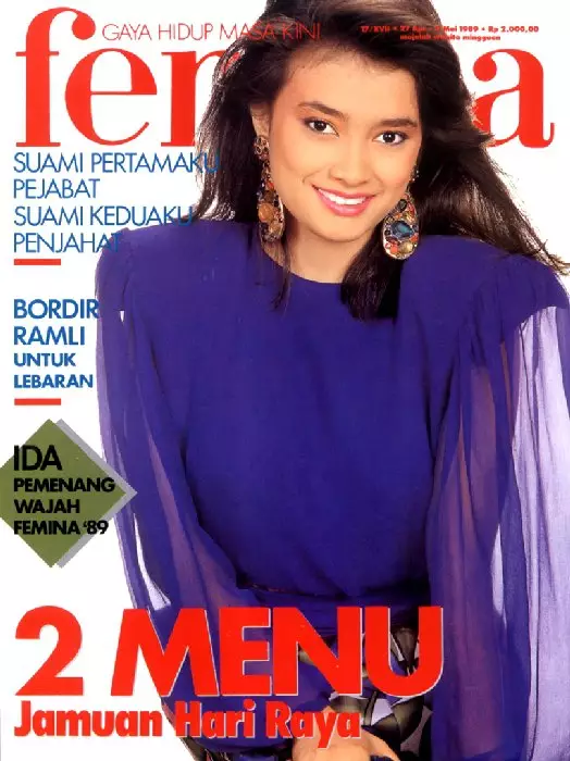 potret lawas Ida Yulidina jadi model © berbagai sumber potret lawas Ida Yulidina jadi model © berbagai sumber
