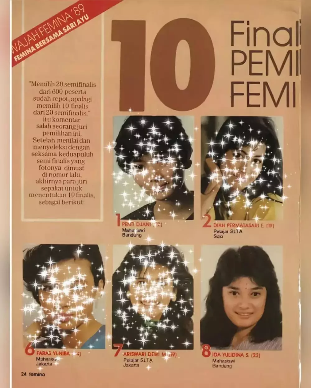 potret lawas Ida Yulidina jadi model © berbagai sumber potret lawas Ida Yulidina jadi model © berbagai sumber