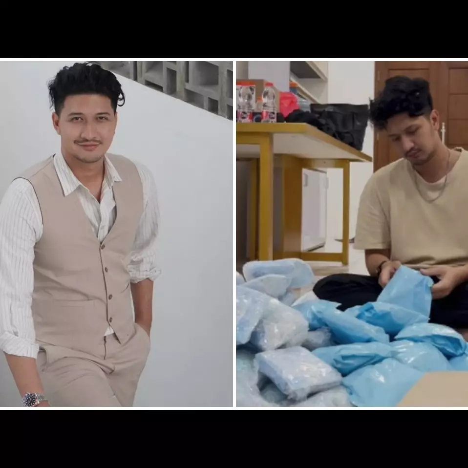 Aditya Zoni banting setir jualan online, tak malu bagi brosur di pinggir jalan, ini 7 potretnya