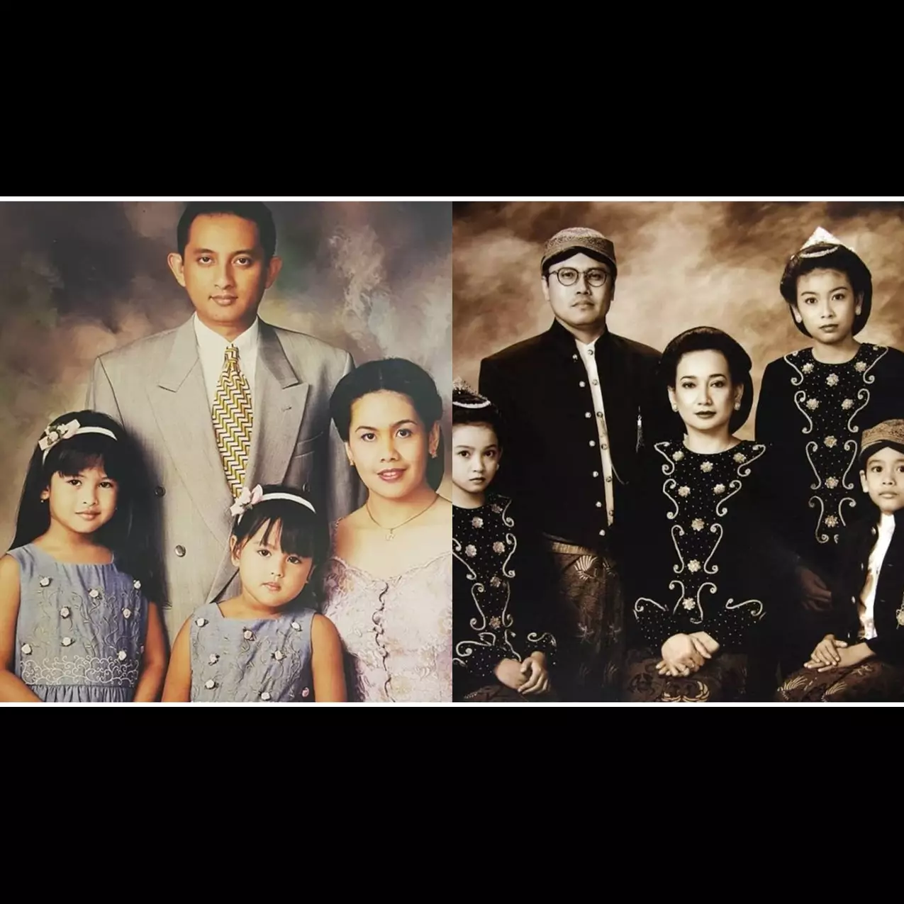 Jadi nostalgia manis, begini potret lawas foto keluarga 10 seleb