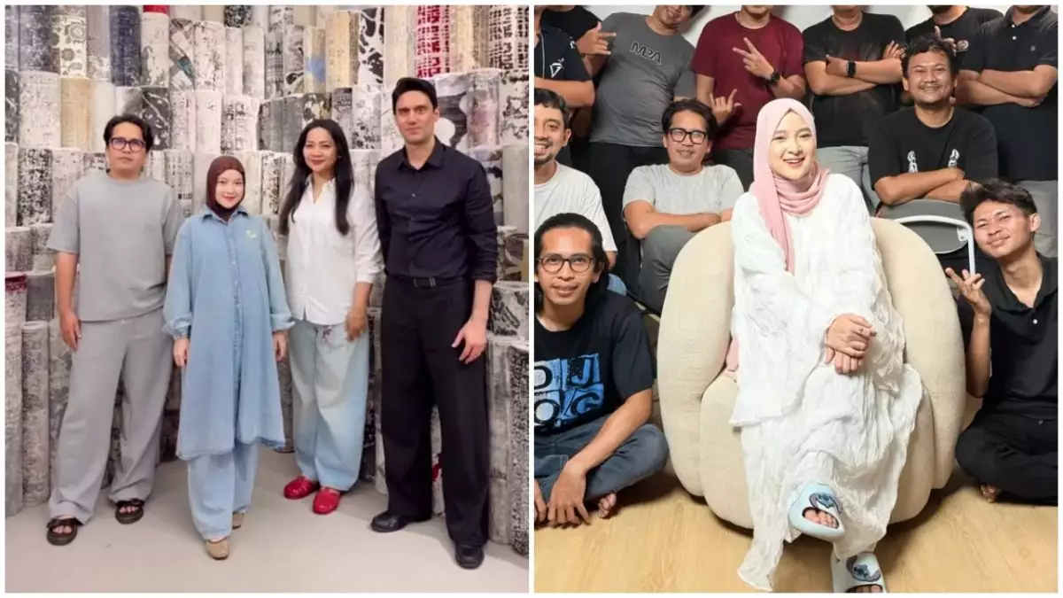 9 Potret terbaru Nissa Sabyan tampil percaya diri dengan perut buncit, kehamilan tuai sorotan