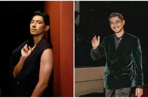 Tampil sederhana di foto lawas bareng ibu-ibu, penampilan Arya Saloka jadi sorotan, bikin pangling