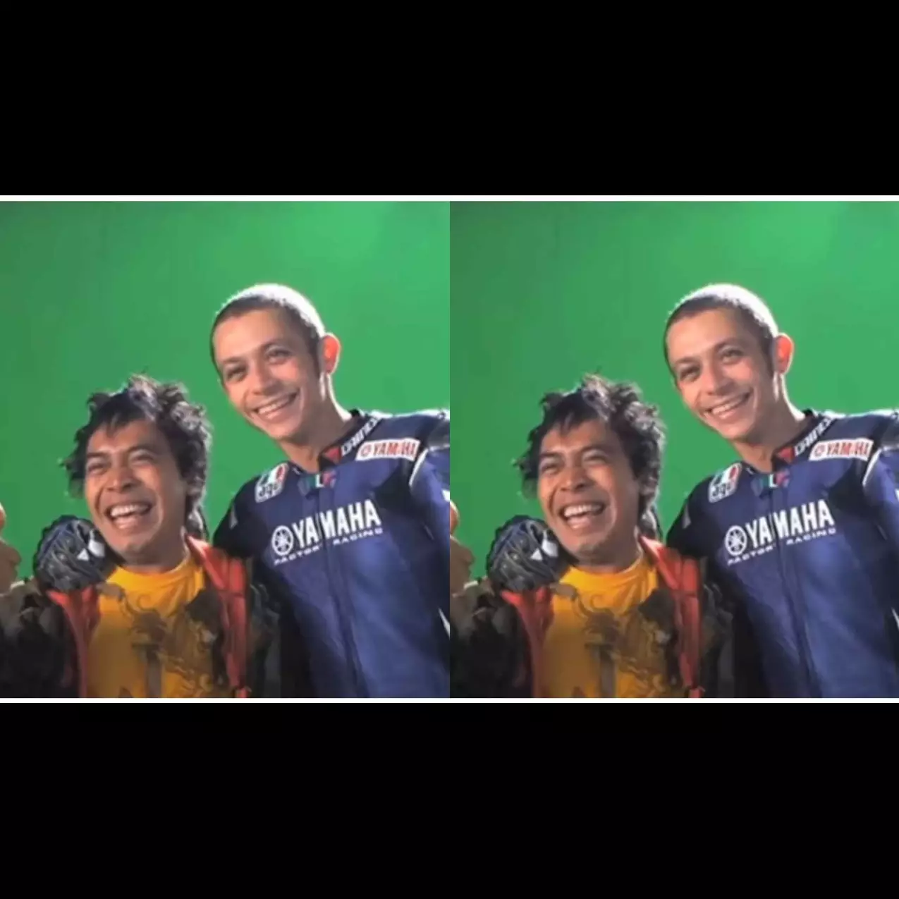 Kompak abis, begini 7 potret manis Komeng bersama Valentino Rossi