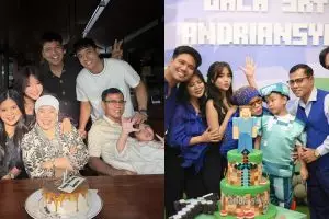 12 Potret kebersamaan Fuji dan keluarga dari masa ke masa, selalu jadi tante yang menggemaskan