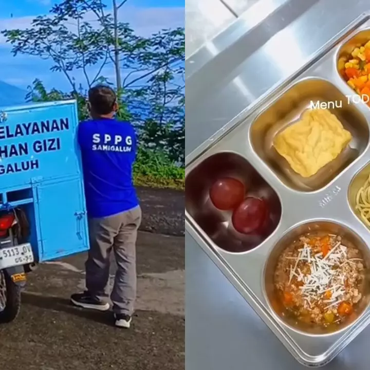 Perjuangan sopir SPPG di Kulon Progo ini bikin haru, lewati jalan terjal dengan motor demi antar MBG