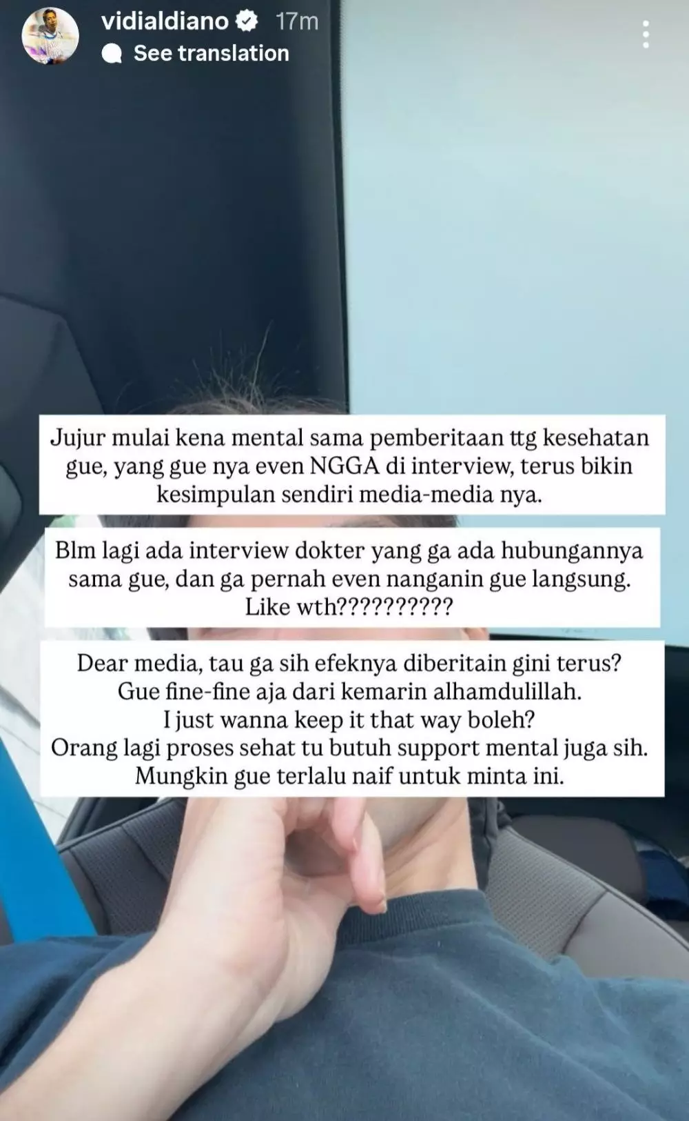 vidi kena mental © 2025 Instagram vidi kena mental © 2025 Instagram