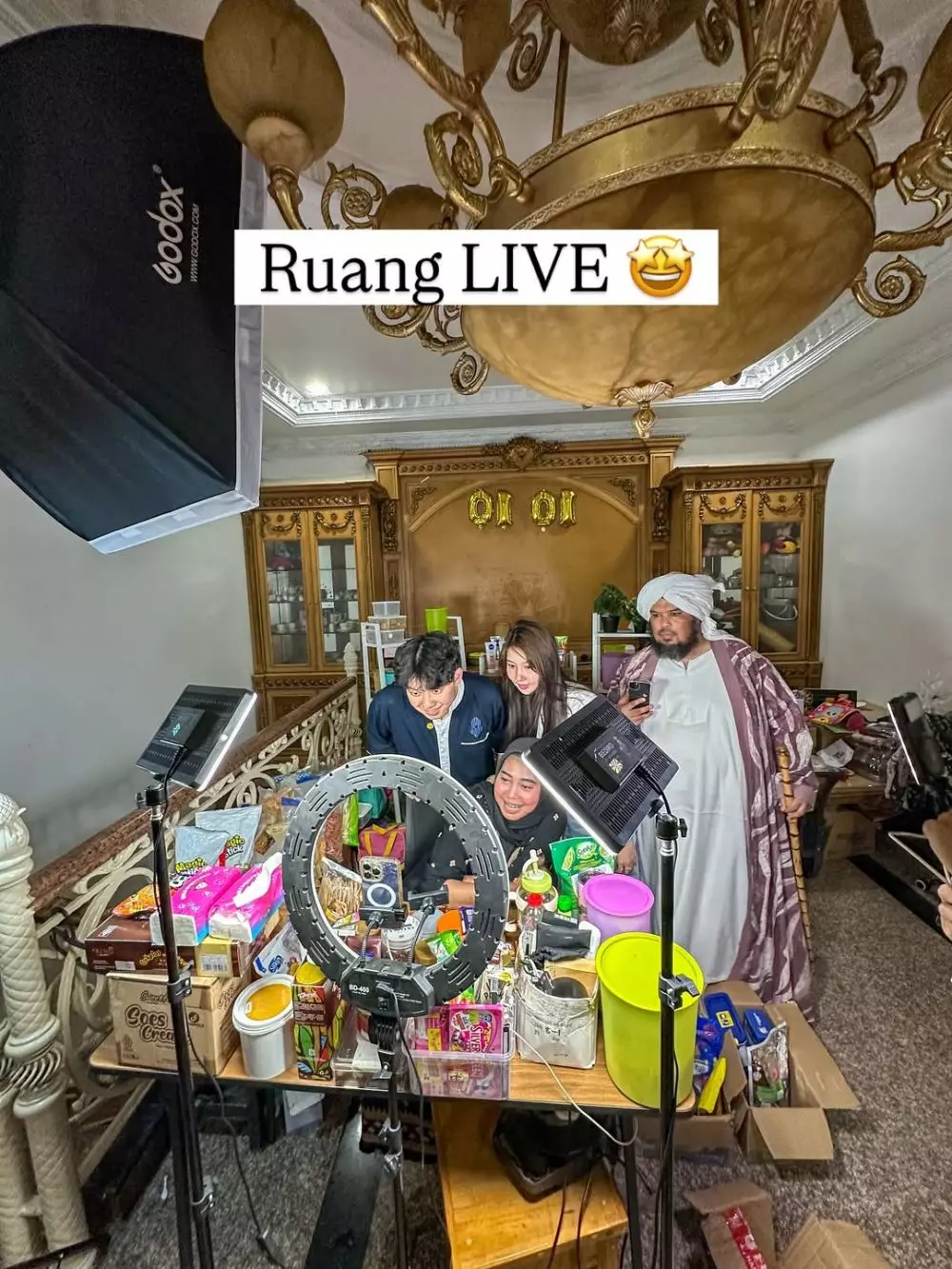 Rumah Muzdalifah interiornya mewah © 2025 Instagram Rumah Muzdalifah interiornya mewah © 2025 Instagram