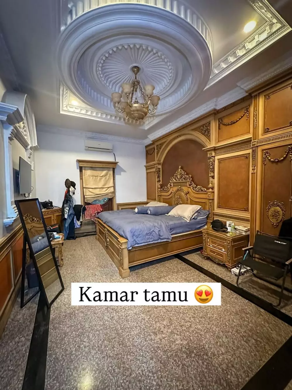 Rumah Muzdalifah interiornya mewah © 2025 Instagram Rumah Muzdalifah interiornya mewah © 2025 Instagram