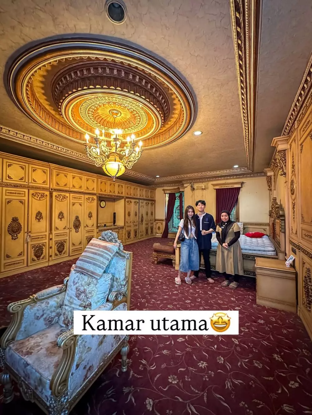 Rumah Muzdalifah interiornya mewah © 2025 Instagram Rumah Muzdalifah interiornya mewah © 2025 Instagram
