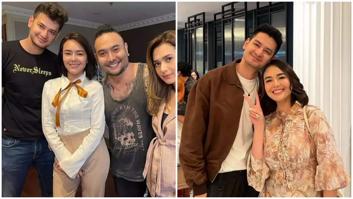 Momen Amanda Manopo dan Kevin Hillers bertemu, berasa reunian Ikatan Cinta bikin netizen bernostalgia