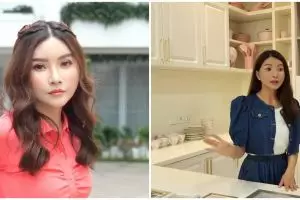 Penampakan kolam renang rooftop rumah Sarwendah ini mewah abis, bernuansa resort pribadi