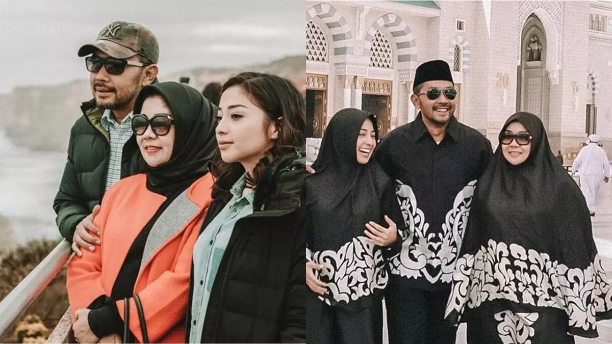 Kompaknya bikin ikutan bahagia, begini 6 potret manis kebersamaan Nikita Willy dan ayah tiri