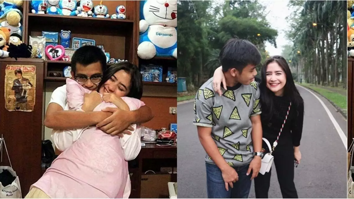 Suka saling usil, begini 10 momen kebersamaan Prilly Latuconsina dan adik