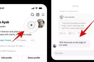 Mencoba fitur Thread baru 