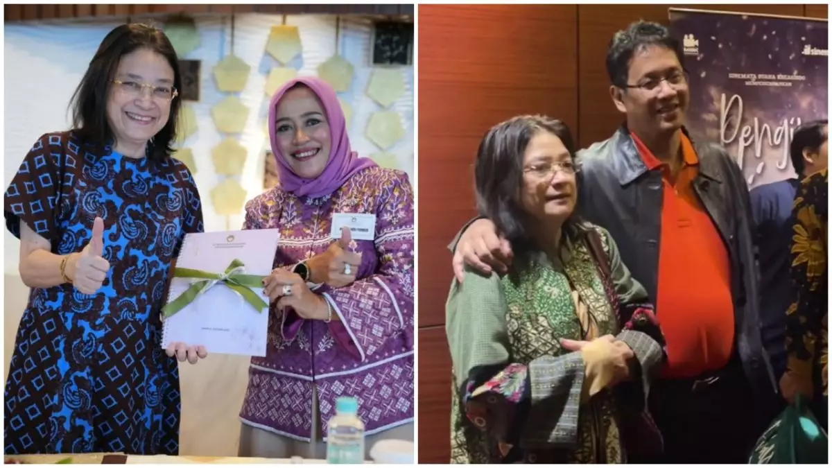 Kesederhanaannya tuai pujian, ini 9 gaya Ida Yulidina istri Menkeu Purbaya saat tampil di publik