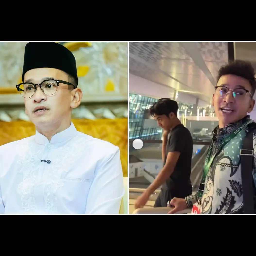 Diantar Betrand Peto, Ruben Onsu jalani ibadah umrah kedua kalinya, ini 9 potret keberangkatannya