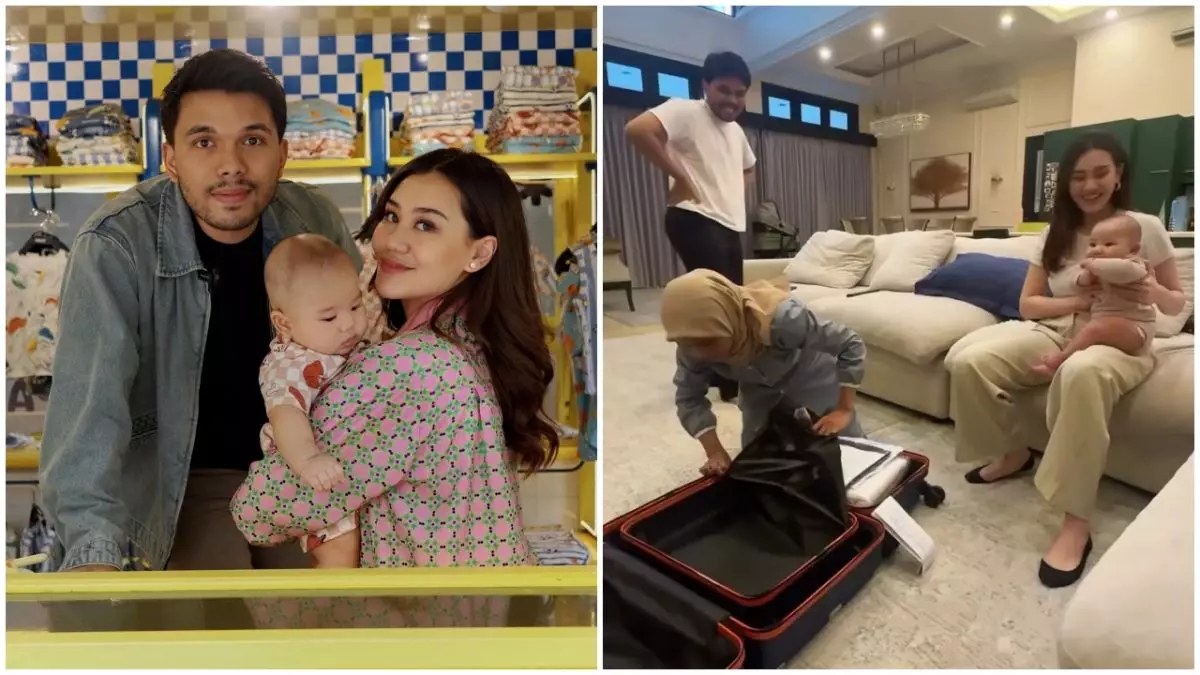 Momen Thariq Halilintar dan Aaliyah Massaid beri kejutan untuk babysitter, hadiahkan umrah