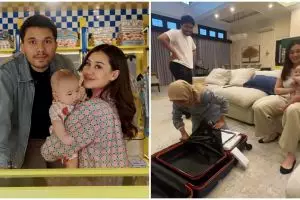 Momen Thariq Halilintar dan Aaliyah Massaid beri kejutan untuk babysitter, hadiahkan umrah 