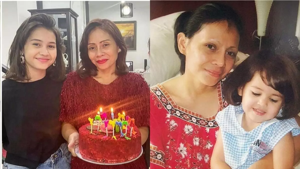 Jarang terekspos, begini 8 potret kebersamaan Sandrinna Michelle dan ibunda